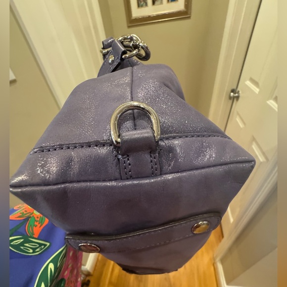 Coach - Medium Ashley Satchel - Subtle Purple Shimmer, 2011 F15445 - Picture 6 of 12